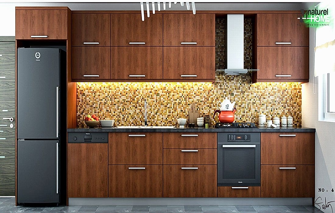 modern mutfak montajı